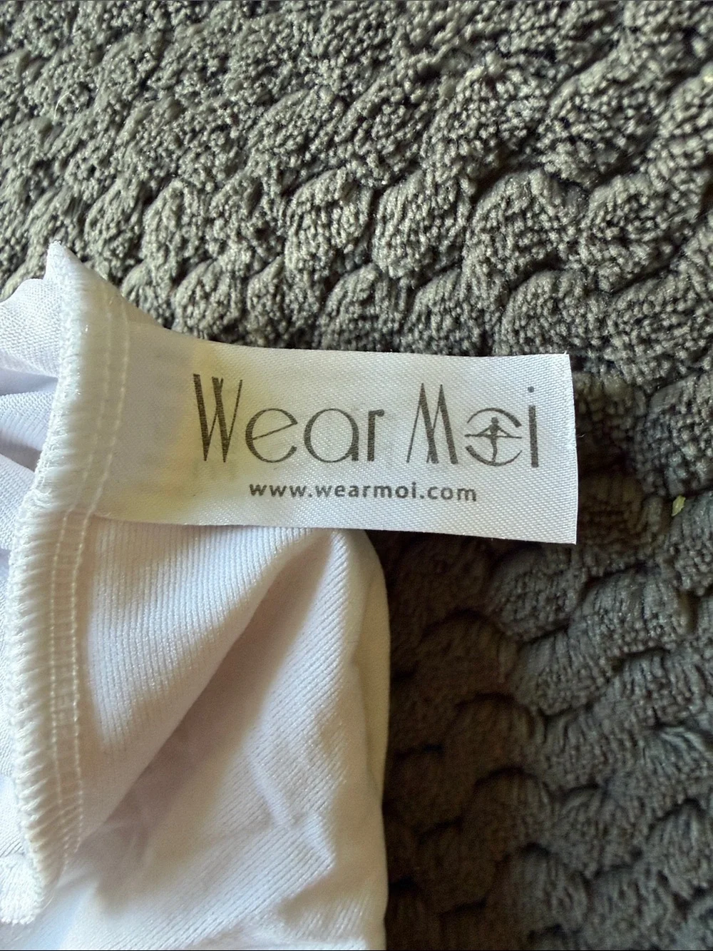 Wear Moi white dance leotard size 10/12